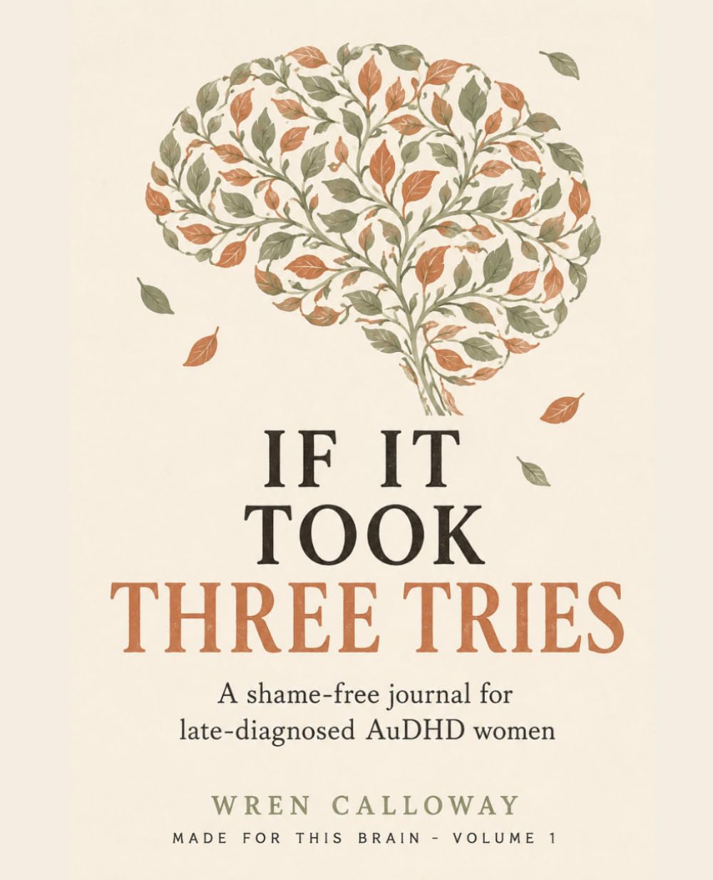 If It Took Three Tries: A Shame-Free Journal & Workbook for Late-Diagnosed AuDHD Women