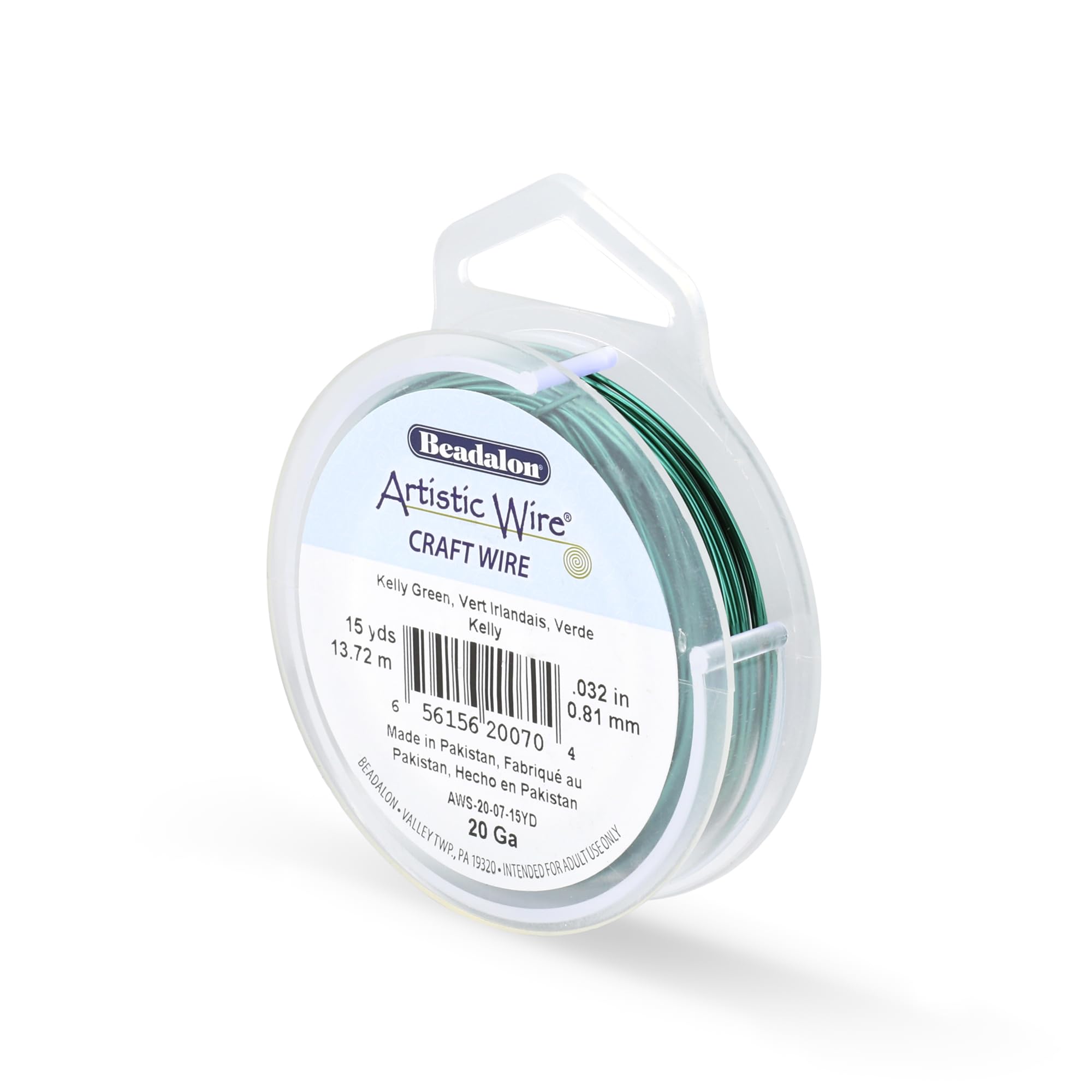 Alambre de bisutería Beadalon Artistic Wire calibre 20 para diseñar tocados de flores