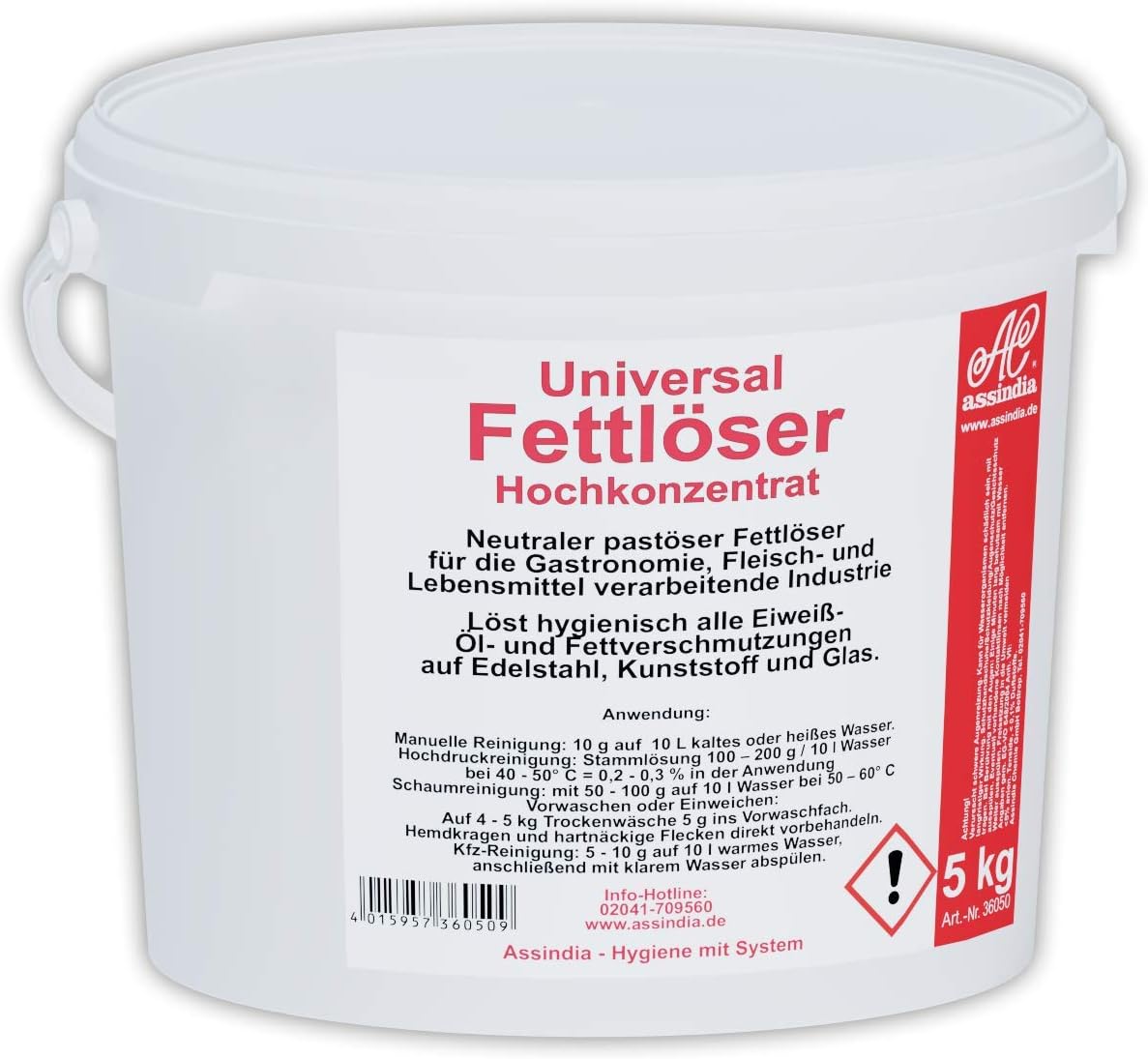 Universal Degreaser Paste High Concentrate 5 kg Amazon.co.uk Grocery