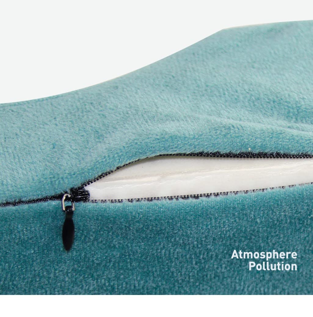 Almohada ortopédica para las rodillas, almohada ortopédica para las piernas para personas que duermen de lado, almohadas posicionadoras de piernas, cojín para las piernas de la cama de embarazo para