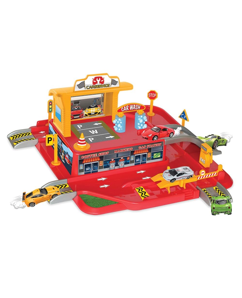 Dede - 1 Katlı Garaj Oyun Seti (Fentoys 03066)