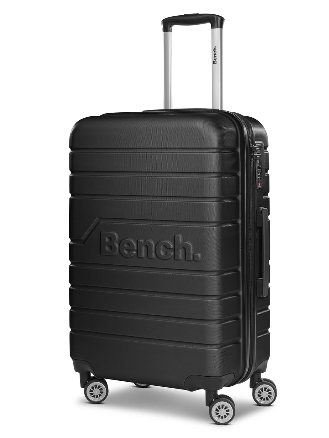 Bench mittelgroßer Hartgepäck Check-in Koffer | Trolley 42 x 26 x 69 cm aus hochwertigem, robustem ABS Material | für Damen und Herren | 4 Doppelrollen & TSA-Schloss | Seattle Serie