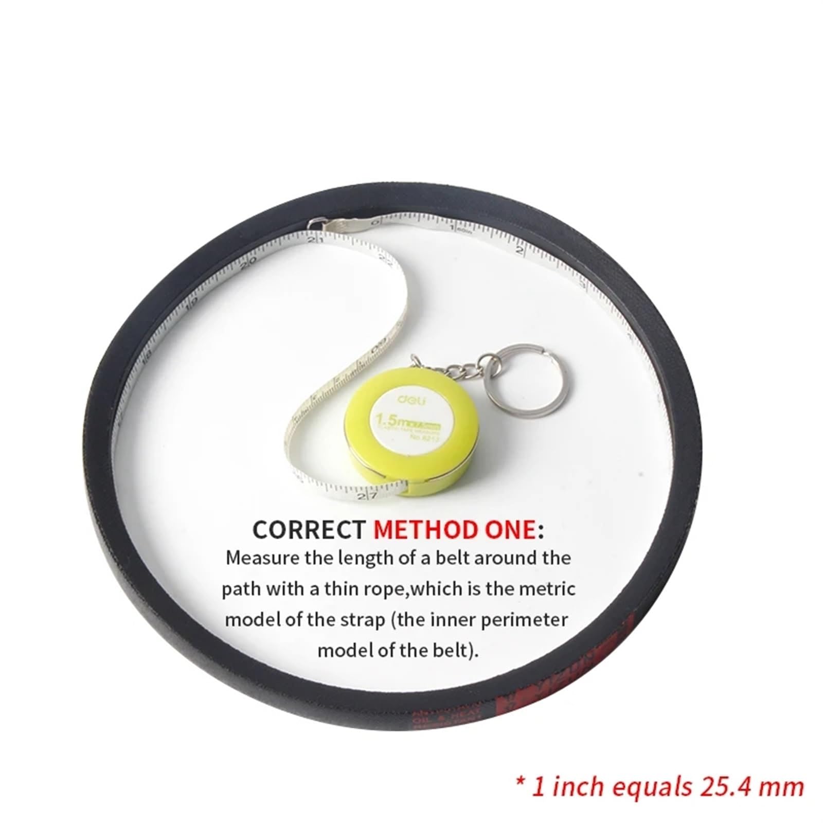 Cinghia Trasmissione 1 Pz BX/17X Tipo 17X600~900mm Filo Duro