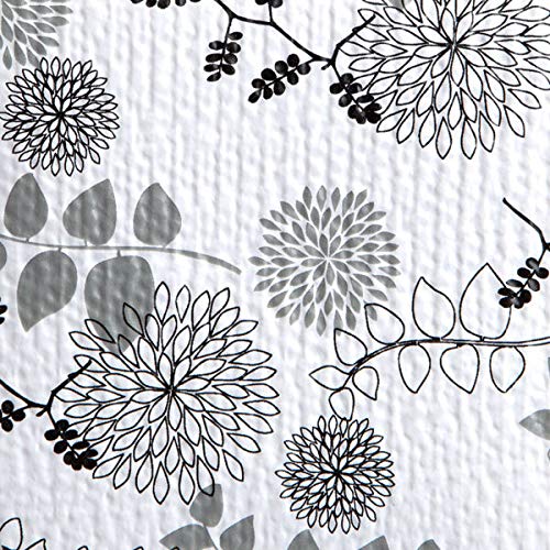 Miniatura 3 de Duck Brand Smooth Top EasyLiner - Forro para estantes y cajones, flor de medianoche, rollo de 12 pulgadas x 10 pies, 2 rollos