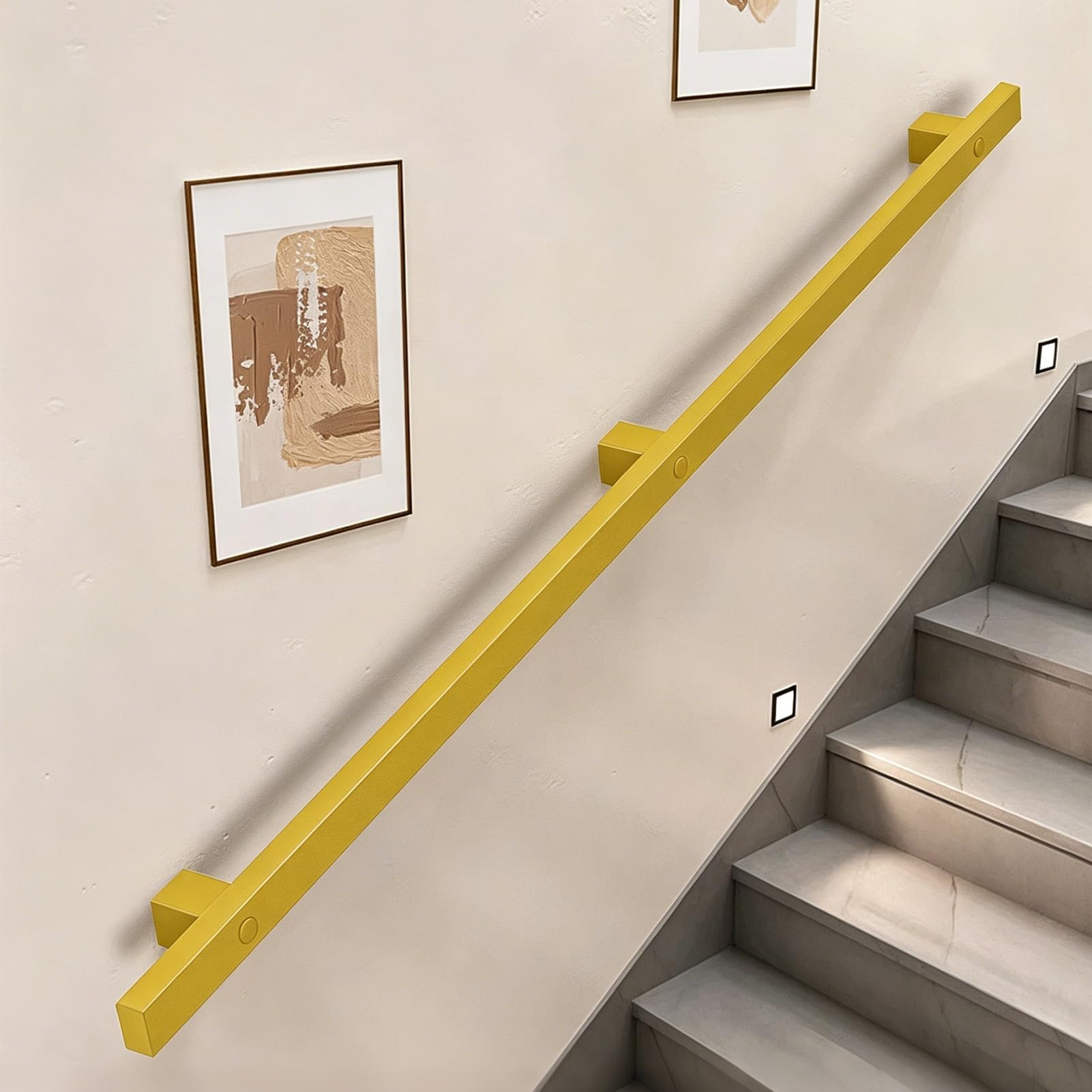 Modern Stair Handrail for Indoor & Outdoor Non-Slip Grab Rail(20ft/600cm)