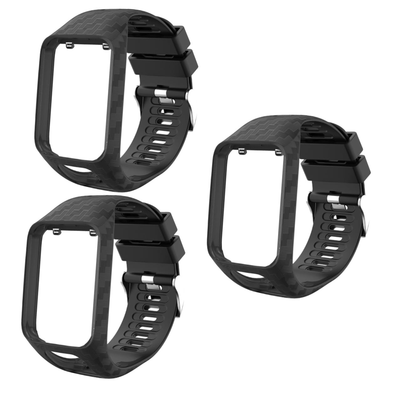 OSALADI 3 Pcs 2/3 Bracelet De Montre Bracelet De Montre À Dégagement Montre D'Exercice Pour Femmes Bracelets De Montre En Silicone Pour Hommes Montres De Mouvement Pour Hommes
