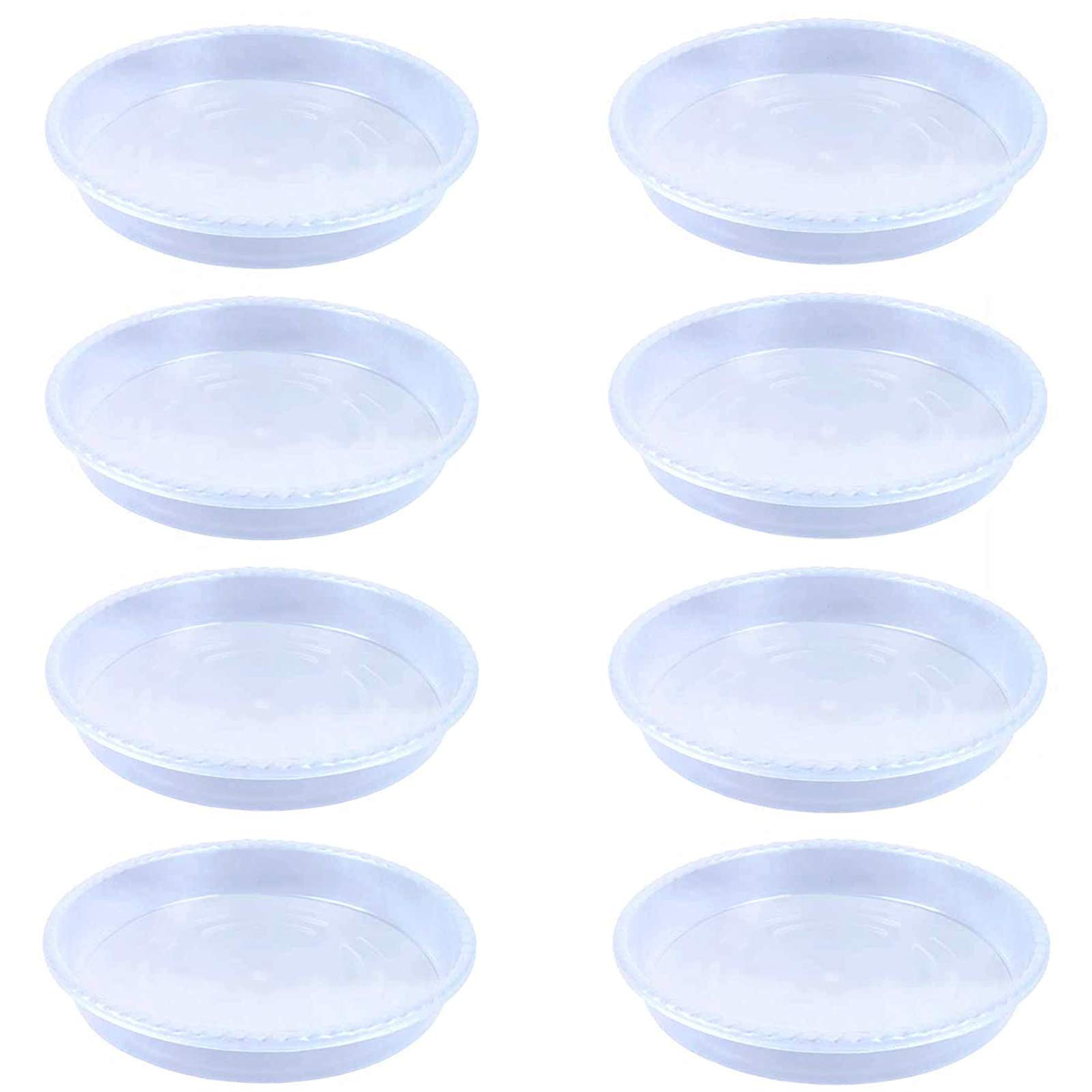 9Pcs Soucoupes À Plantes,Soucoupe Plante Plastique,Soucoupes Pour Pots
