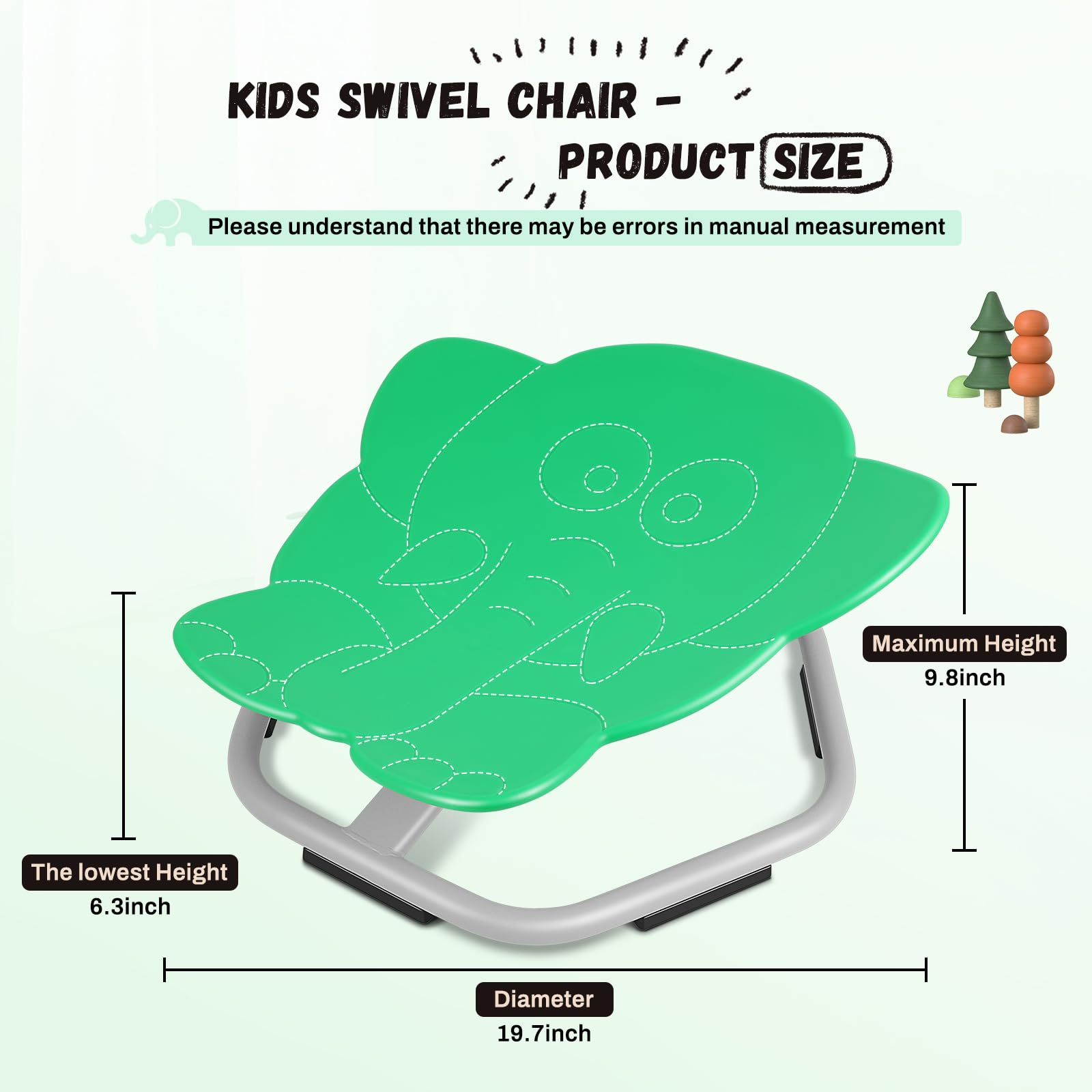 Amazon.com: Elephant Kids Swivel Chair, Seat and Spinning