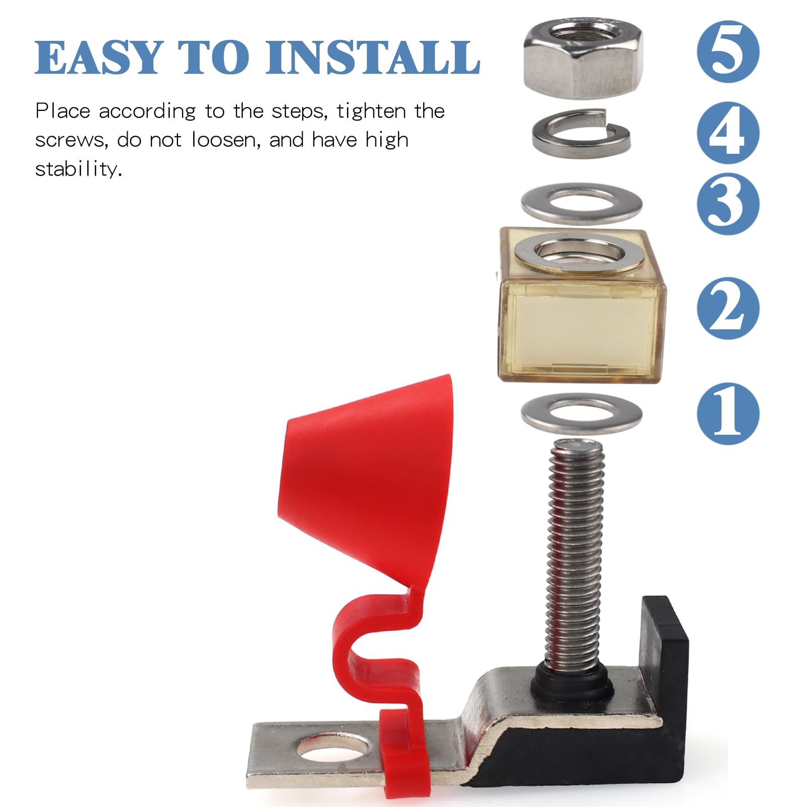 Eaton Bussmann MRBF-250, Marine Rated Battery Fuse, 250 Amp, 58VDC - View #10