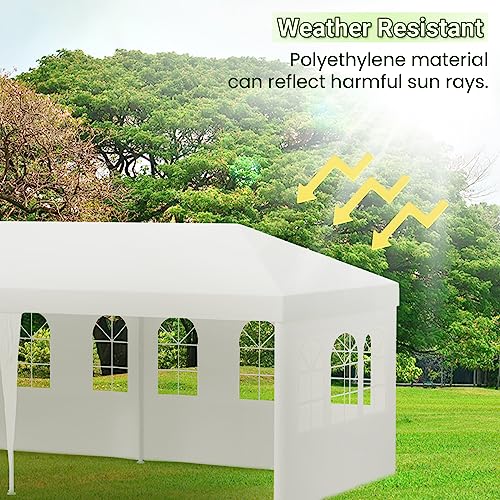 10x20 Outdoor Gazebo Wedding Tent