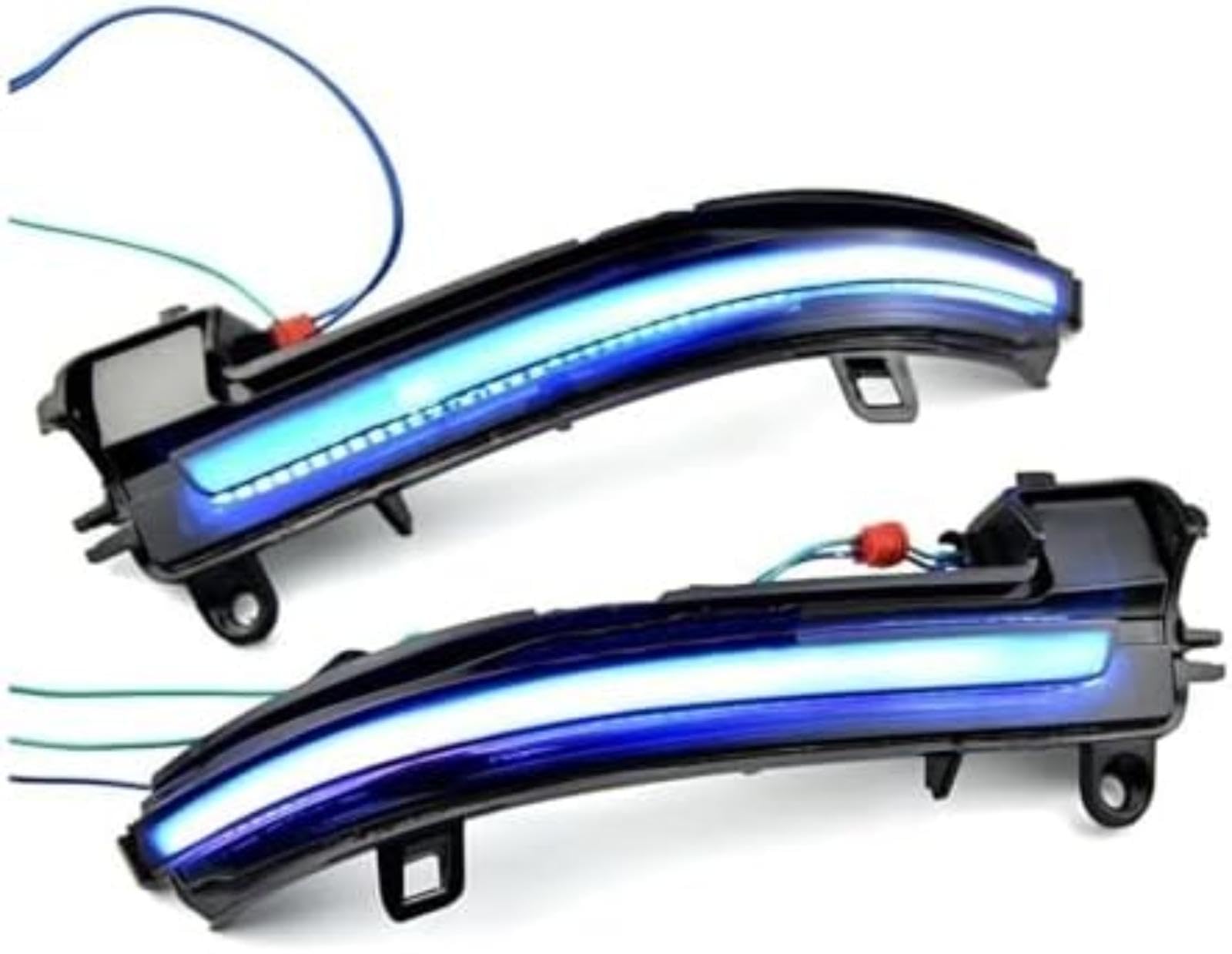 Dla BMW F20 F21 F22 F30 E84 1 2 3 4 Series 2010-2024 dynamiczny kierunkowskaz migacz boczny kierunkowskaz w lusterku Lampka kontrolna lusterka bocznego (White) Lampka (White)