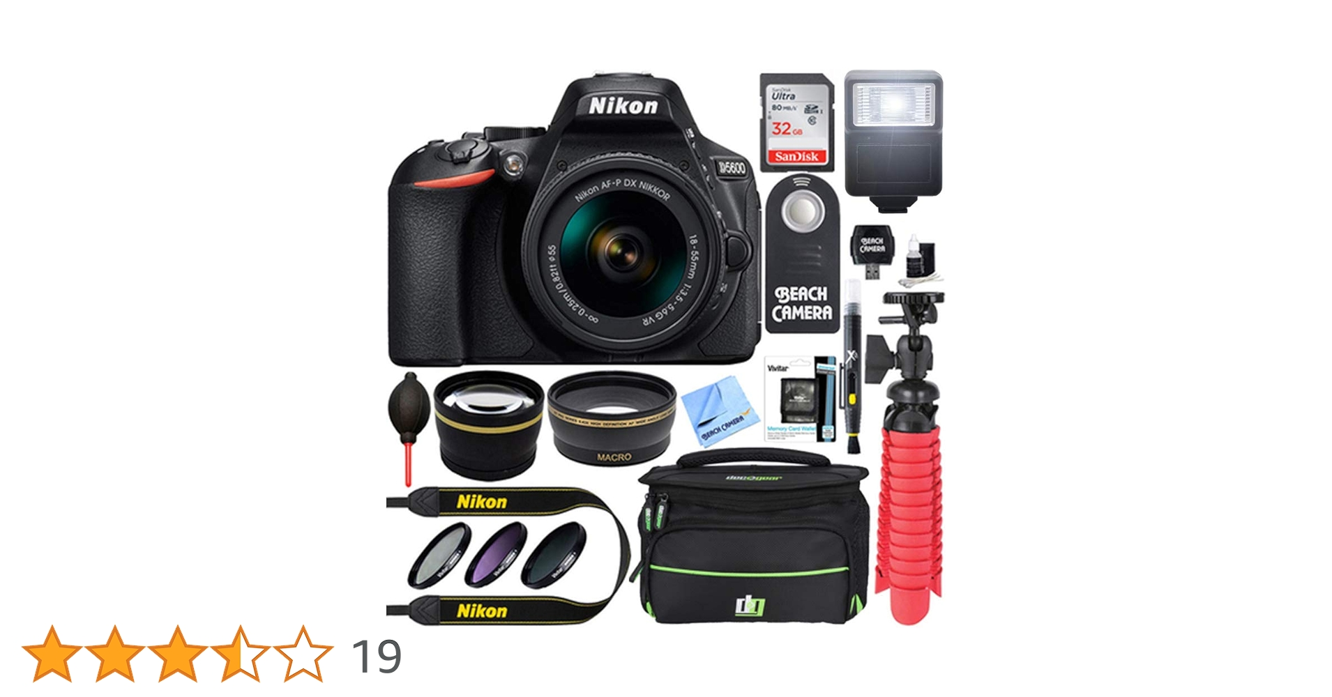 Amazon | Nikon D5600 24.2MP DXフォーマット デジタル一眼レフ