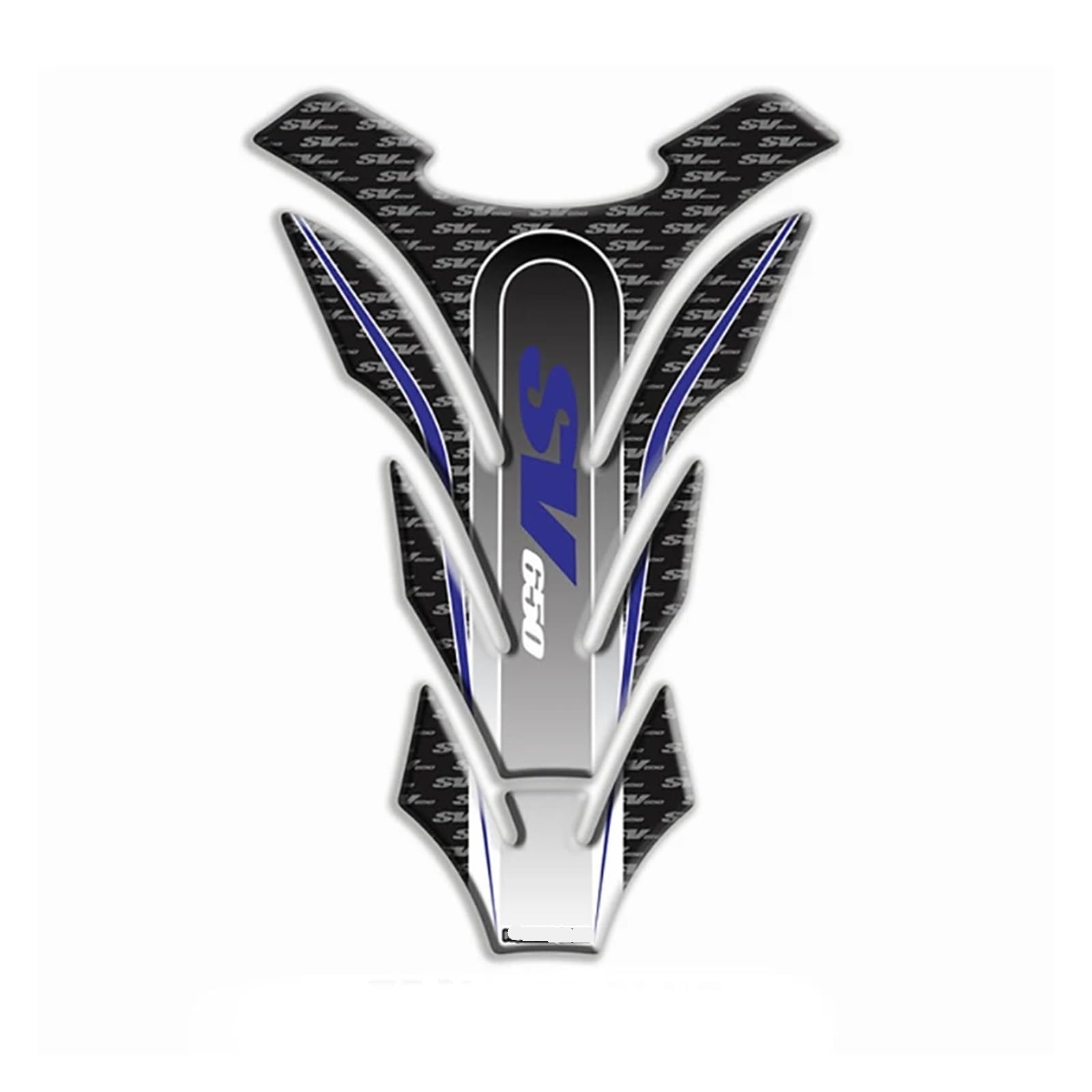 motorcycle gas tank pad Motorcycle Oil Tank Sticker For SV650 SV 650 Reflective 3D Gas Fuel Decoration Protector Pad Decals Sv650