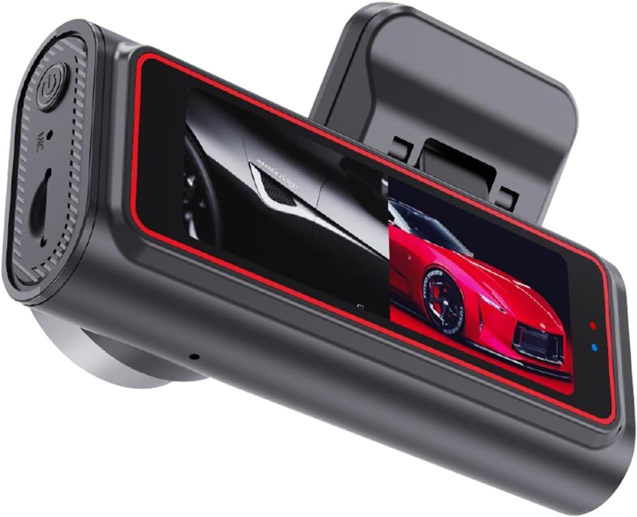4K Camara Coche grabadora,Dashcam 4K/1080P WiFi Dash CAM Coche,GPS Tracker Visión Nocturna,170°+140°Gran Angular,G-Sensor,Grabación en Bucle,2.0 IPS,Soporte máximo 128g,App,Kit Monitor 24h