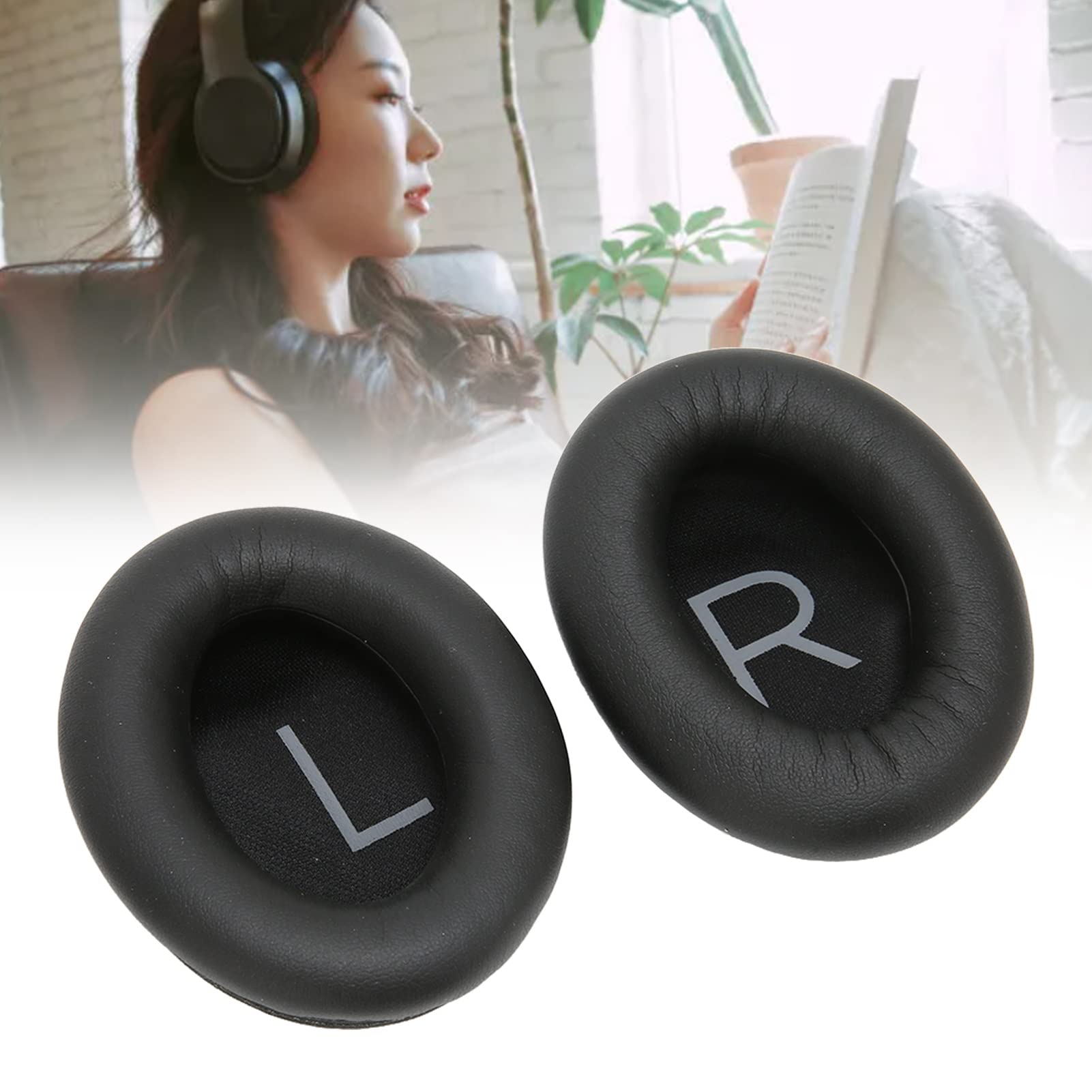 Amazon.co.jp: イヤホン、低反発ヘッドホン イヤーパッド