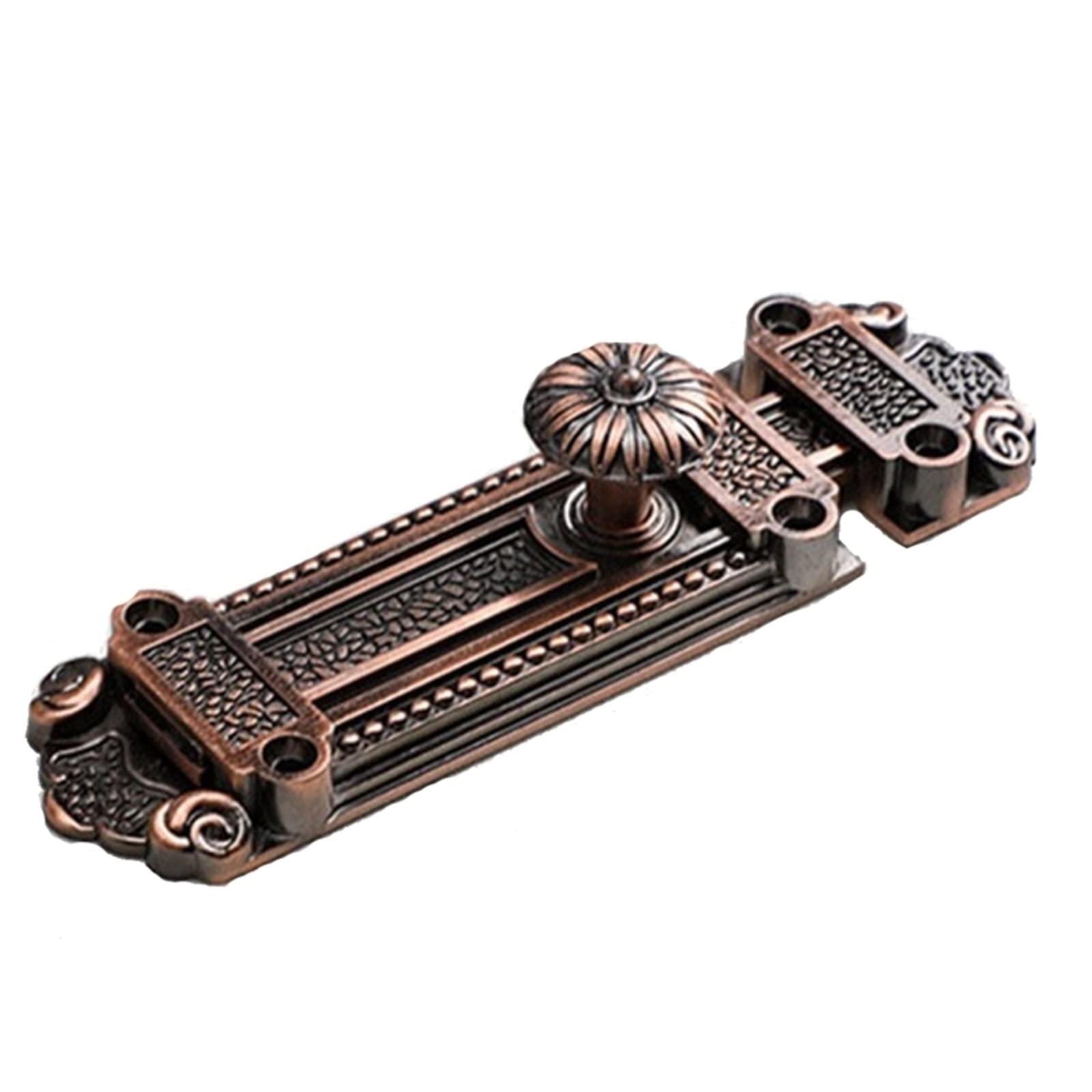 NVSFZGIYG Thickened Sliding Bolt Door Lock Zinc Alloy Slide Latch Safety Barrel Retro Privacy