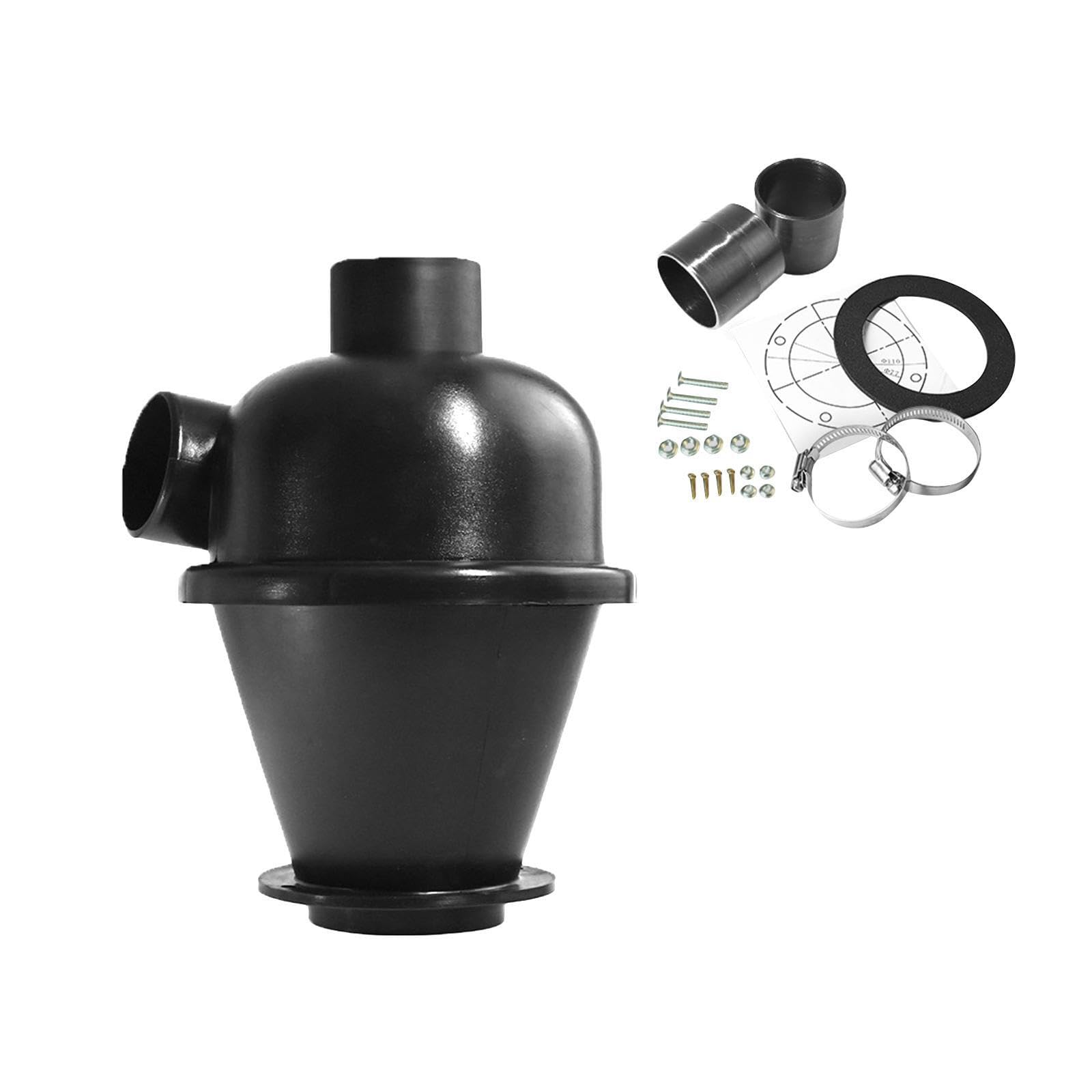 QLECXZI Innovative Cyclone Filter For Vacuum Cleaner Is Essential For Efficient Dust Collection System Performance Cyclone Filter Woodworking Dust Separator