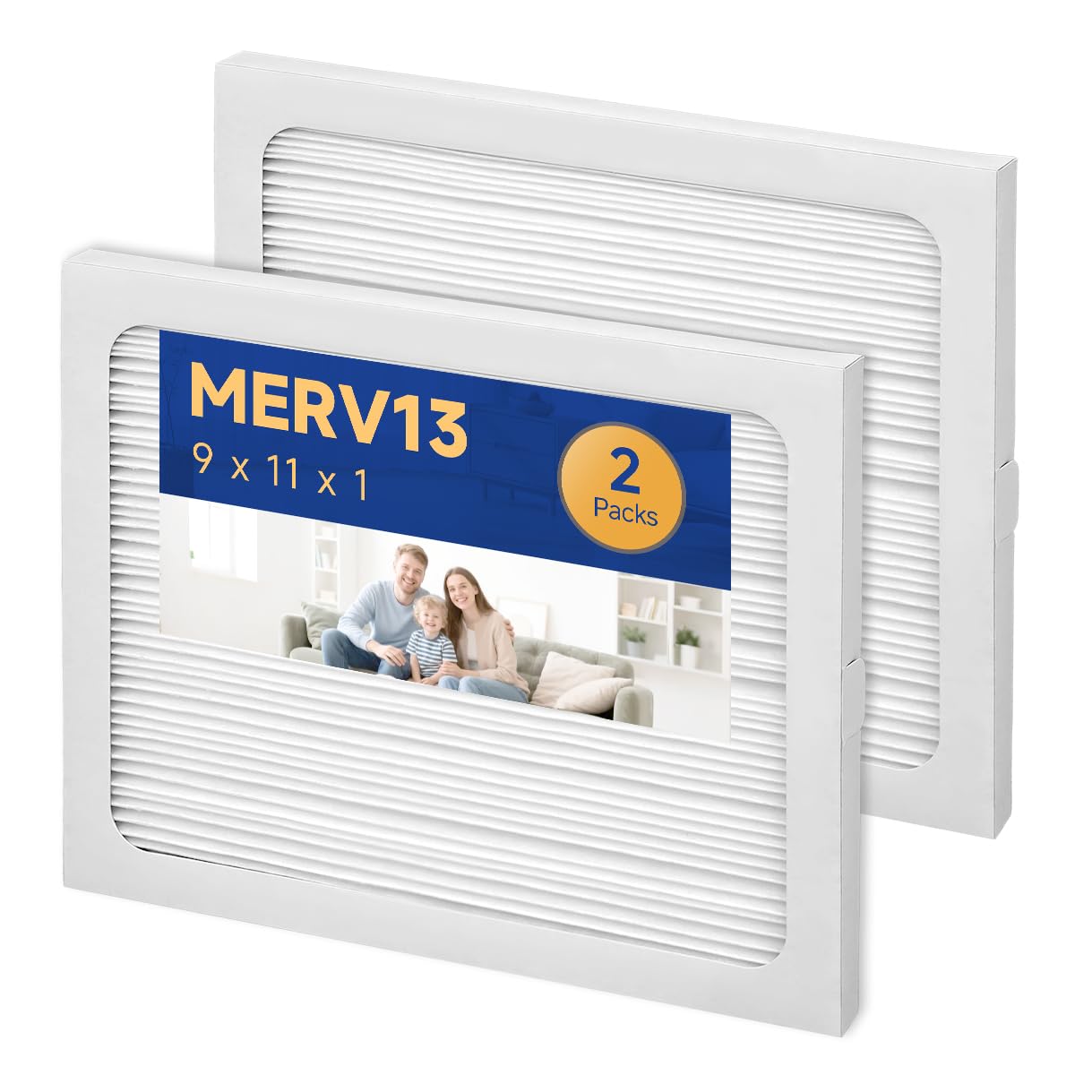 9 x 11 x 1 Dehumidifier Filter MERV 13 Compatible with Santa Fe Compact2, Compact70, Ultra70 Dehumidifier, UA 65H, # 4029748 Dehumidifiers Replacement