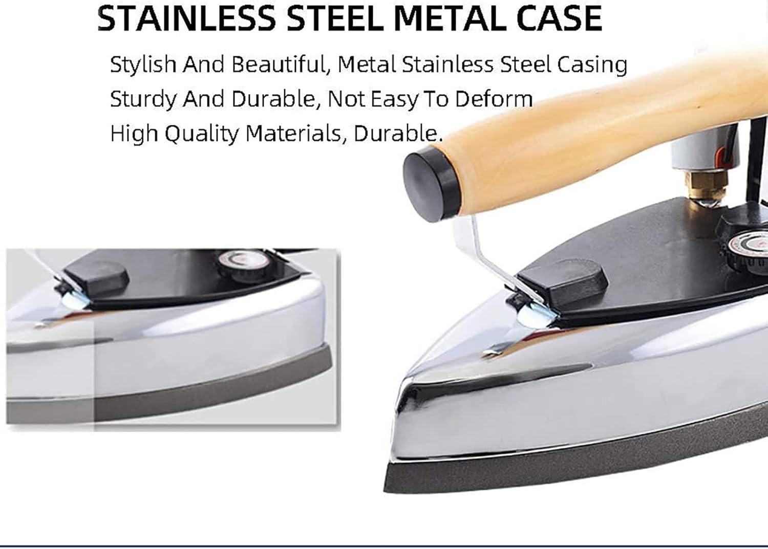 Vertical Steam Iron, Electric Iron with Steam, 6 Modes Of Temperature Control Steam Press, with 3L Water Tank 1200W, for Families, Dry Cleaners, Clothing Stores, Send Iron Boots