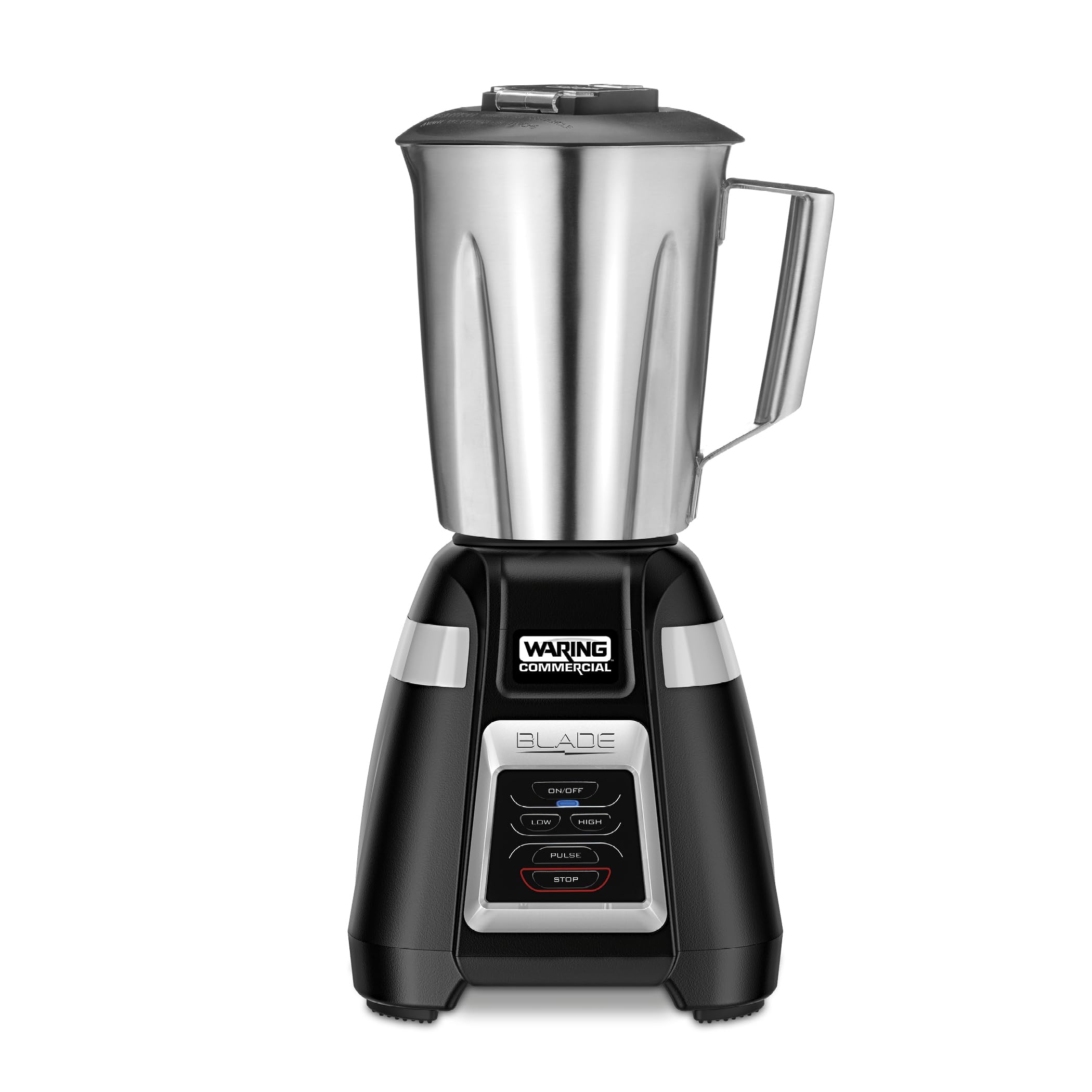 Waring Commercial BB320S blender with stainless steel container and touchpad controls