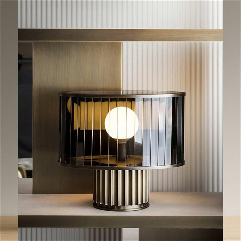 KXEcoLife Nordic Modern Table Lamp LED Fashion Creativity Living Room Bedroom Study Villa Hotel Bedside Light (Style 55)