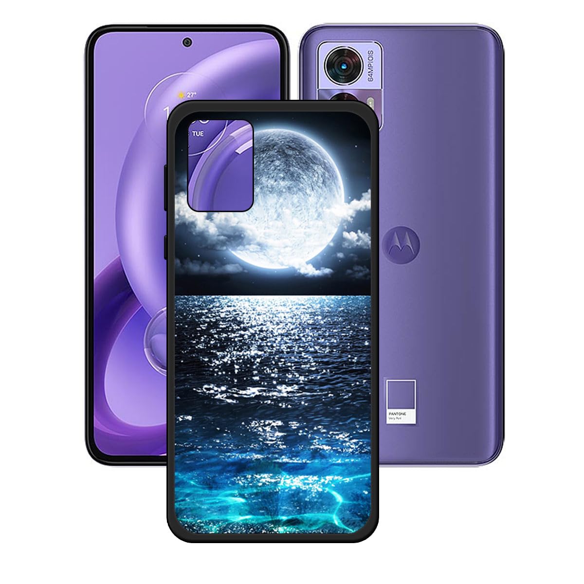 UPLAI Cover Per Xiaomi POCO F5 Pro 5G, Ultra Sottile Antiurto