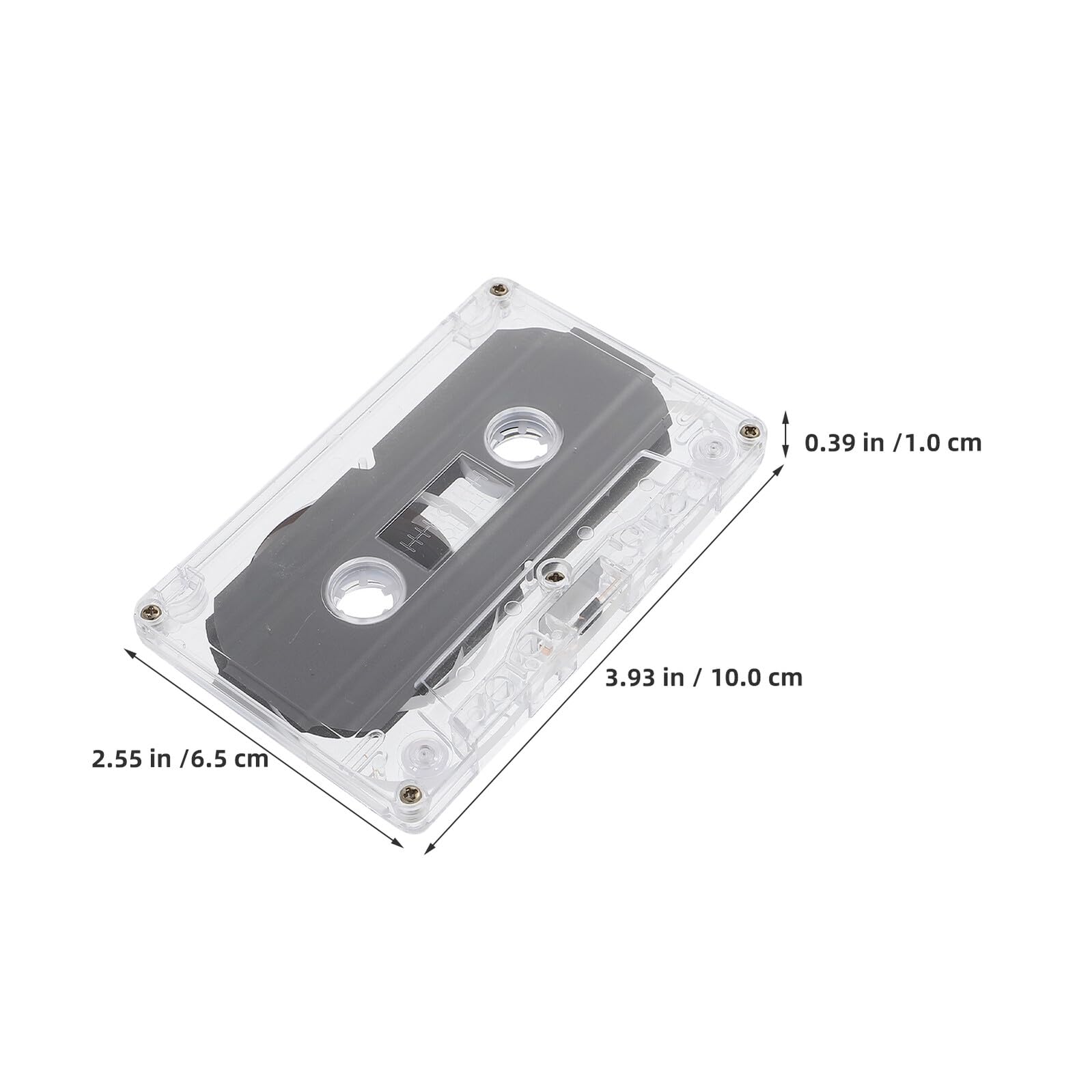 BESPORTBLE 10 Cintas de Casete Vírgenes de 30 Minutos para Grabar Audio Música y Mensajes DIY Cintas de Audio Retro Clásicas para Grabaciones Precisas y Fiestas Creativas