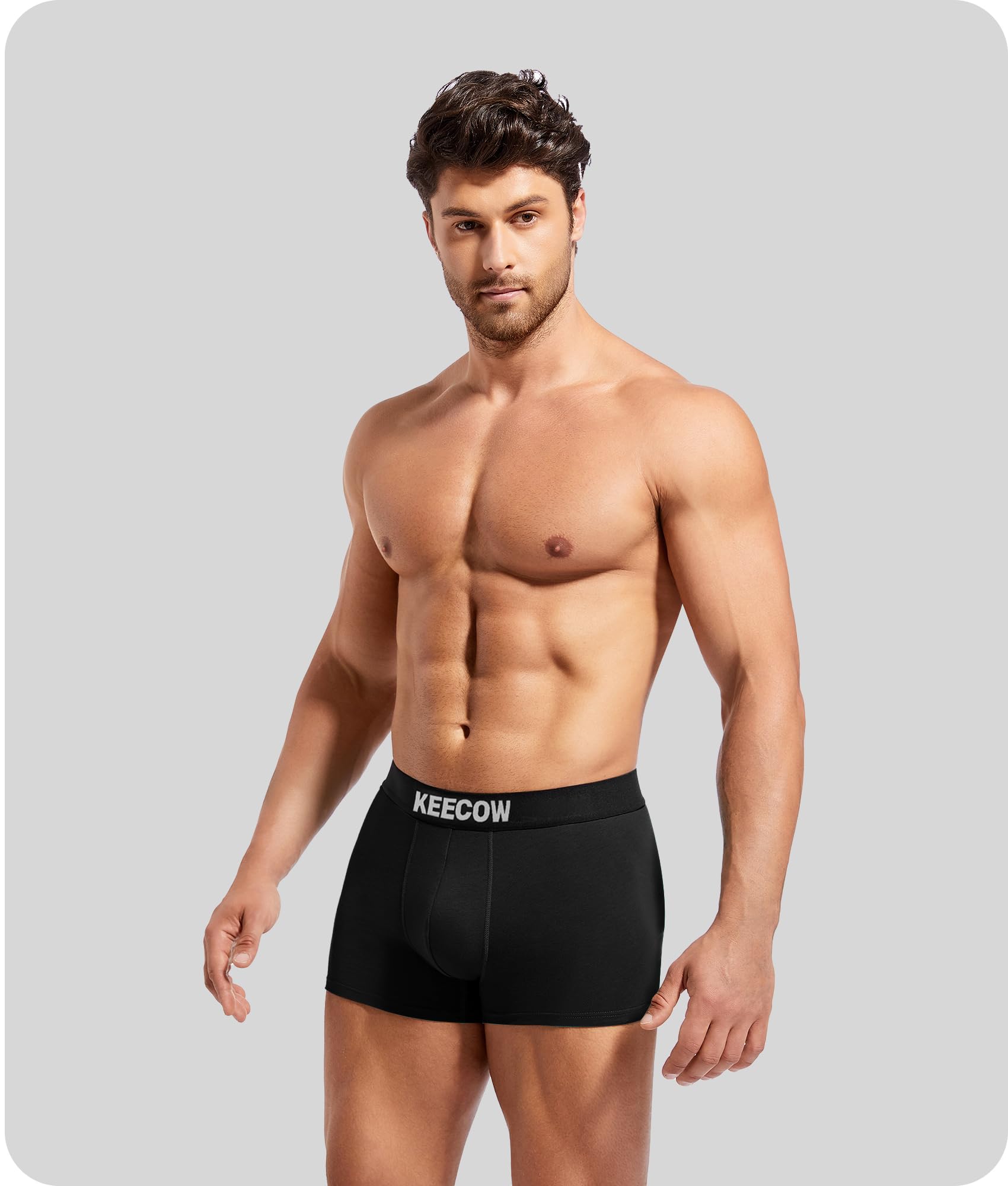 Mens Boxers Shorts 10 Pack, No Itchy Labels Cotton Comfortable Underwear Trunks Underpants(S-4XL) — view 3