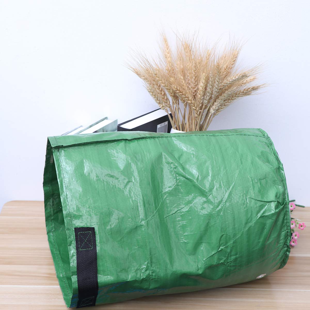 4 Piezas Bolsa De Maceta Planta De Jardin Bolsa De Crecimiento De Plantas Maceta para Patatas Bolsas De Cultivo De Maní Bolsa De Siembra De Vegetales Olla De Cubo Respirable