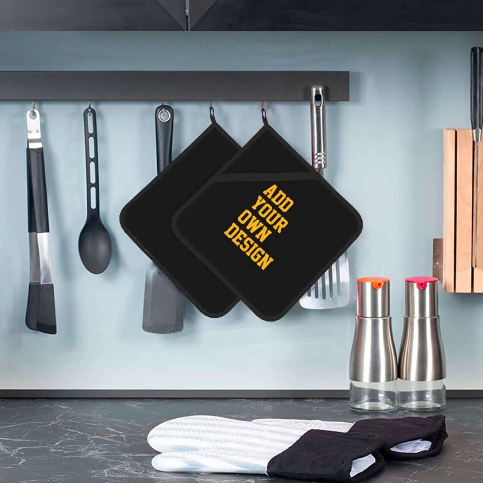 Folkulture Pot Holders For Kitchen | Pack Of 2 (8x8) Trinidad And