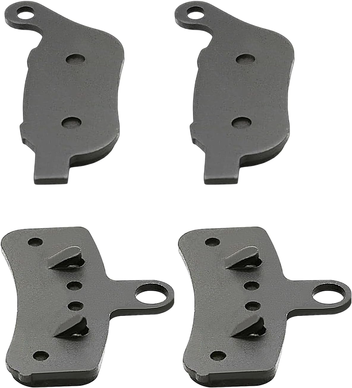 Front and Rear Brake Pads for Harley Davidson Fatboy, Heritage Softail Classic, Dyna Wide Glide, Super Glide, Softail Standard, Low Rider, Street Bob, Rocker C, Night Train, Softail Custom