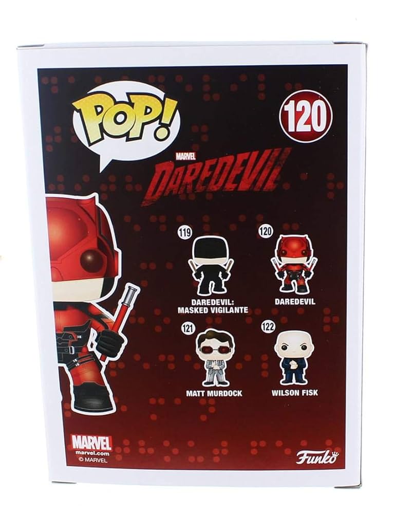 Amazon.com: Funko Pop Marvel: Daredevil TV-Daredevil Red