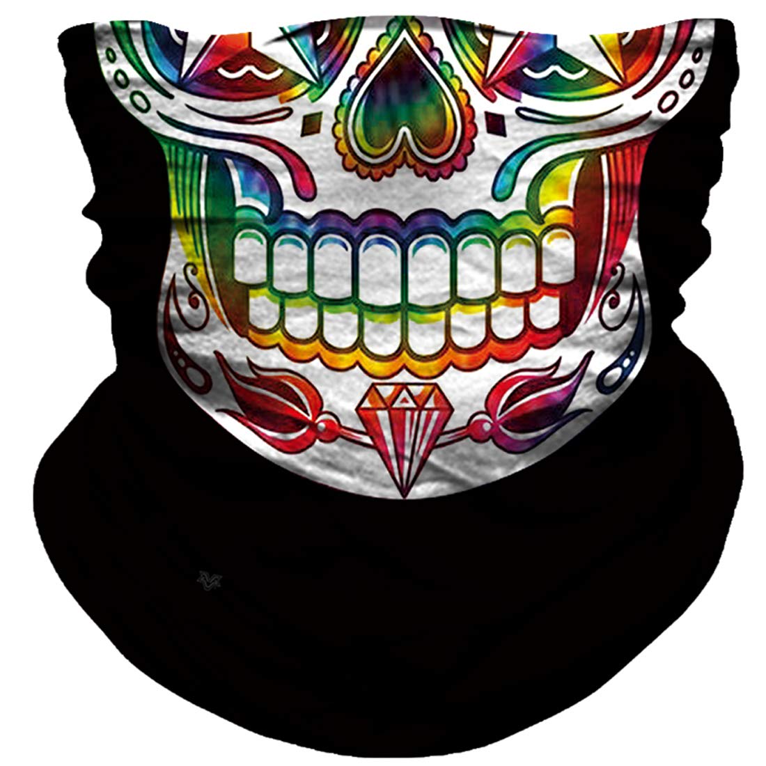 Seamless Neck Gaiter Shield Scarf Bandana Face Mask Seamless UV Protection for Motorcycle Cycling Riding Running Headbands