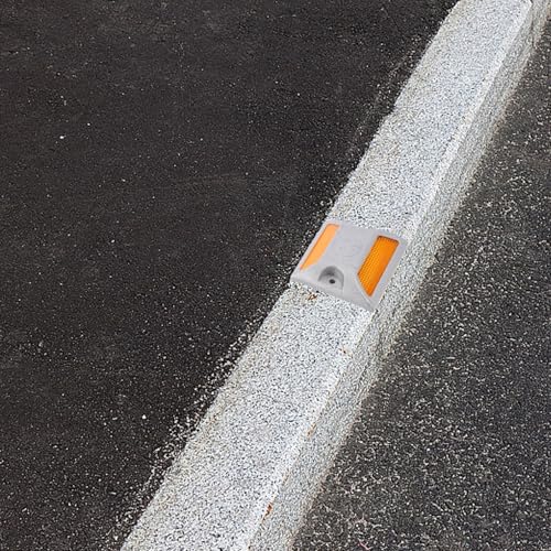 Marcadores reflectantes para pavimento de aluminio miniatura 6
