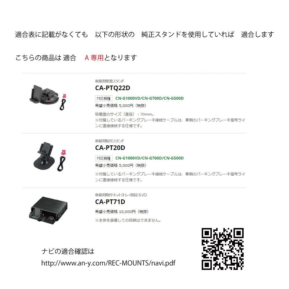 Motorcycle] Panasonic Gorilla SSD Portable Car Navigation Mount