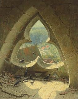 ArtDirect Through the Window (1926) 8x10 UnFramed Art Print Poster Ready for Framing by Arthur Wasse
