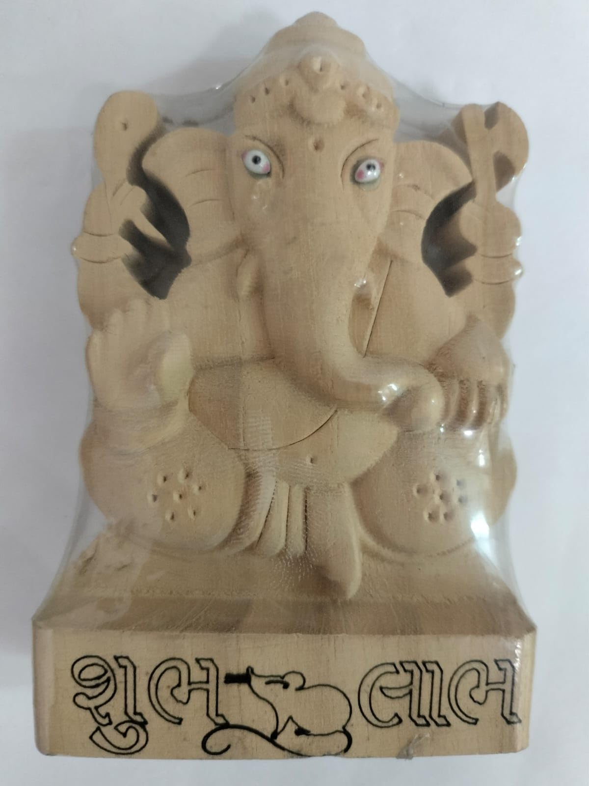 Buy Exquisite Wooden Sevan Ganeshji for Your Sacred Space