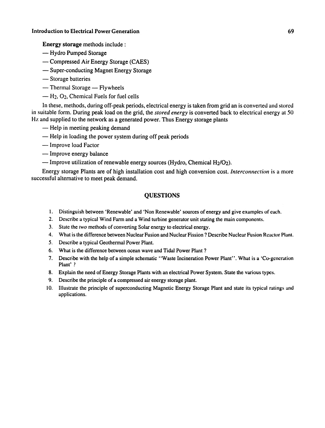 Electrical Power Systems (Generation, Transmission, Distribution, Protection and Utilization of Electrical Energy)