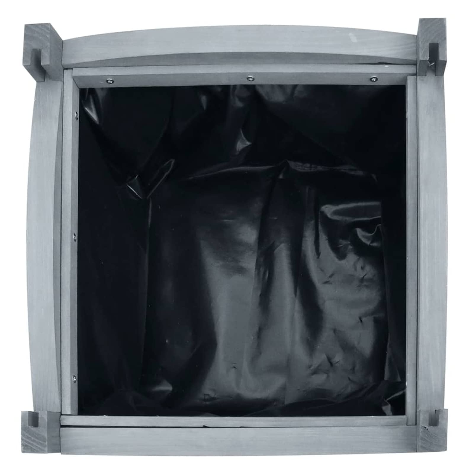 ZEYUAN Letti Rialzati da Giardino 2 pz 30x30x30 cm in Legno di Abete,Letti Rialzati da Giardino,Letti per Orto Rialzato,Fioriere da Esterno-310041