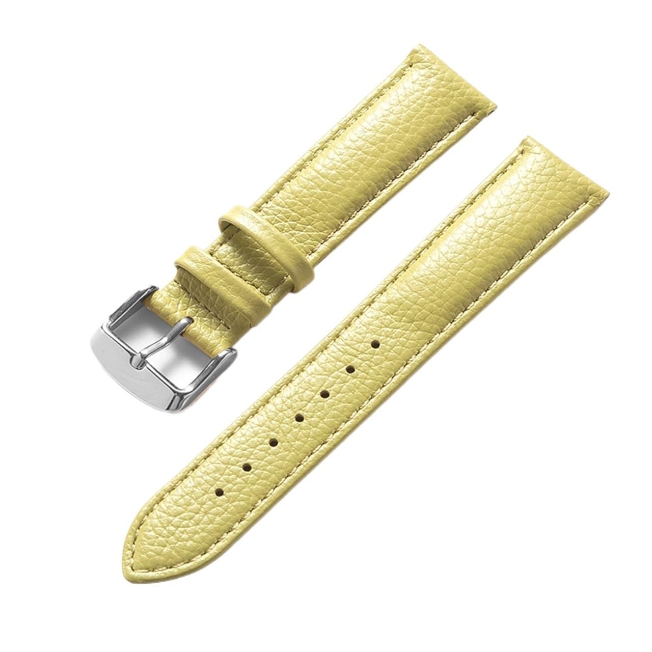 INEOUT Bracelet En Cuir Souple À Motif De Litchi Bracelet En Cuir For Femmes 16mm18mm20mm22mm Accessoires For Bracelet De Montre