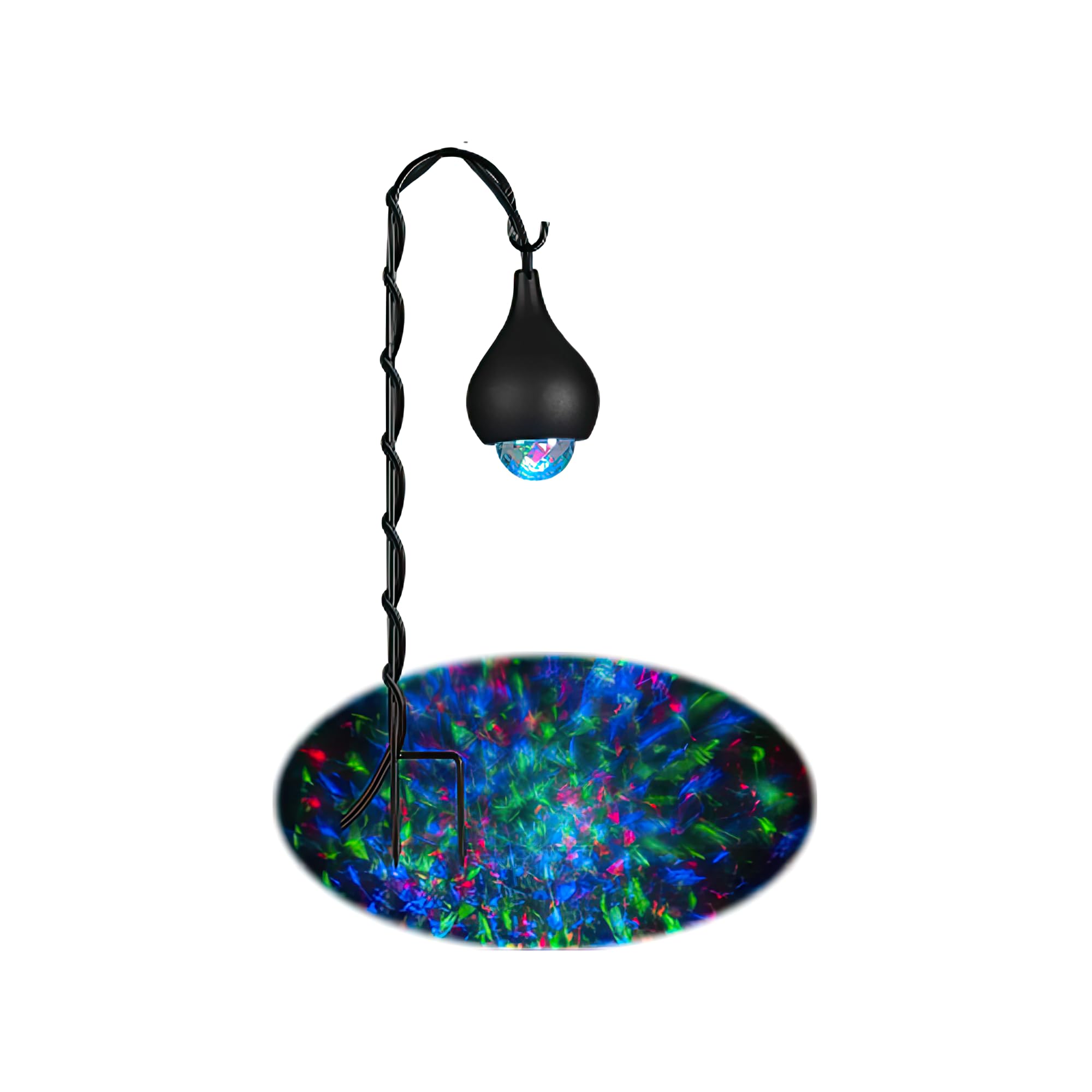 Gemmy Lightshow Projection Kaleidoscope Pathway Stake