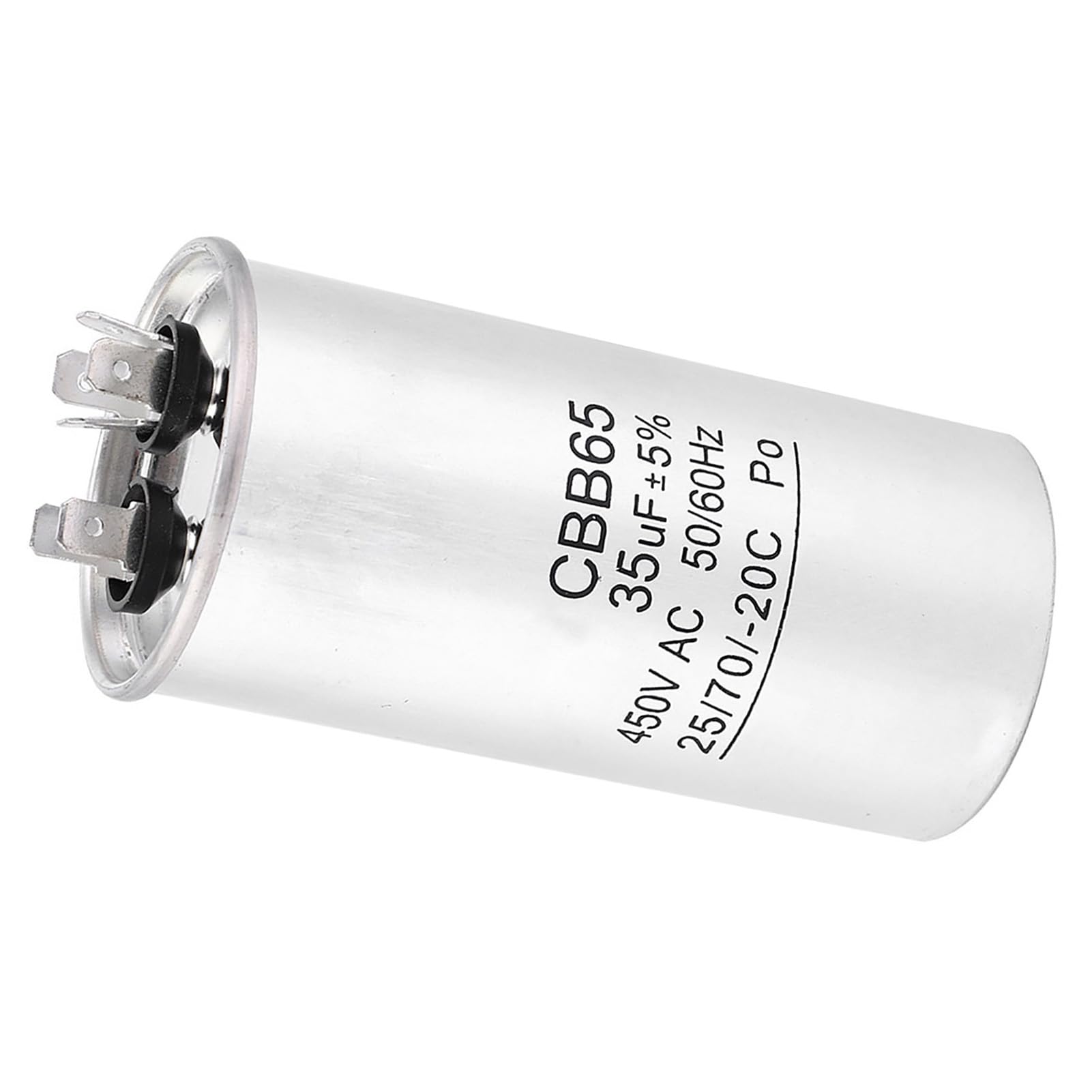 Kondensator Rozruchowy CBB65 35uF 450V do Klimatyzatora Silników Przemysłowych Temperatura 40/70/-20 dla Systemów Chłodzenia i Wentylacji