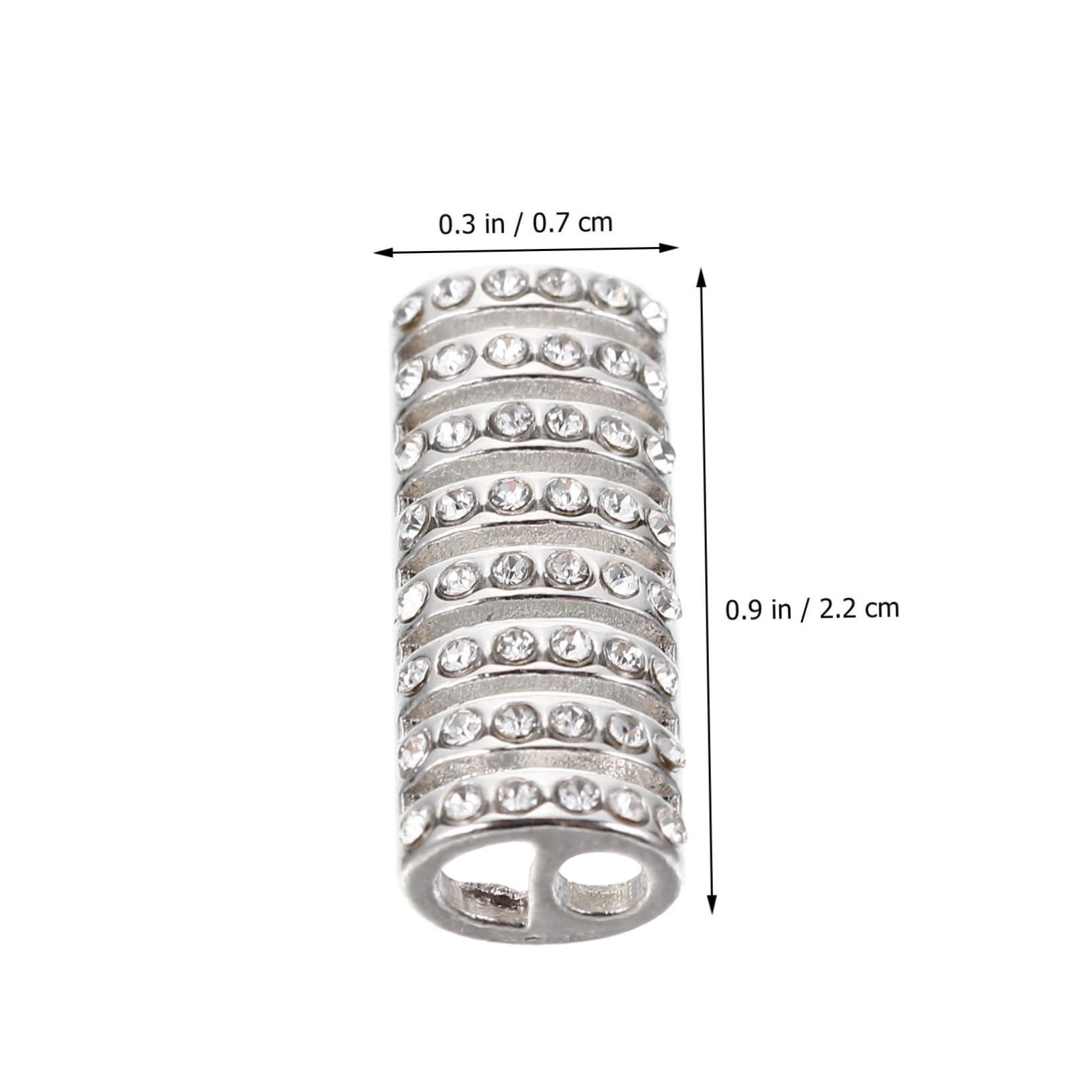 20 Pcs Bracelet Connecteur Alliage Montre Connecteur Strass Décor Agate Décor Bracelet Adaptateur Strass Connexion Décoratif Connecteur Aplee Montre Remplaçable