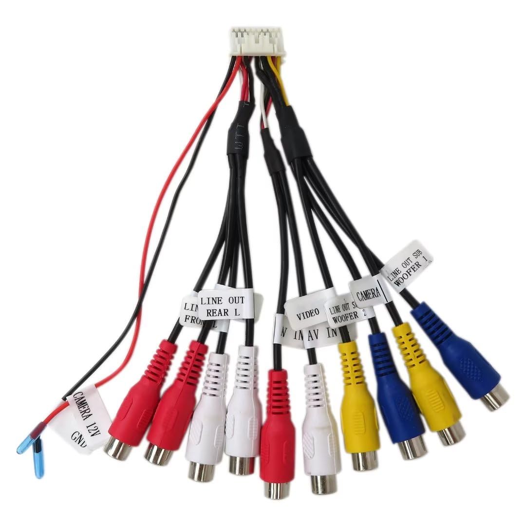 Dual Xdcpa10bt For Pre Amp Video Av Input Output Camera