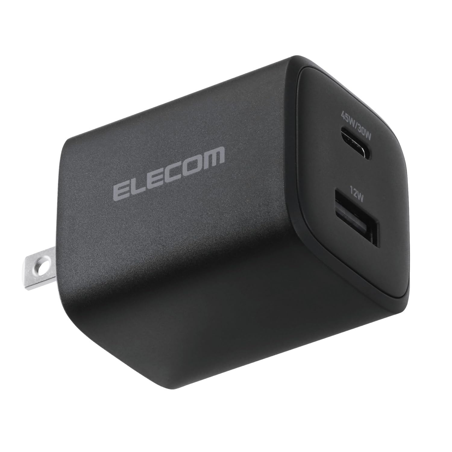 エレコム 充電器 45W 2ポート Type-C USB-A USB PD対応…