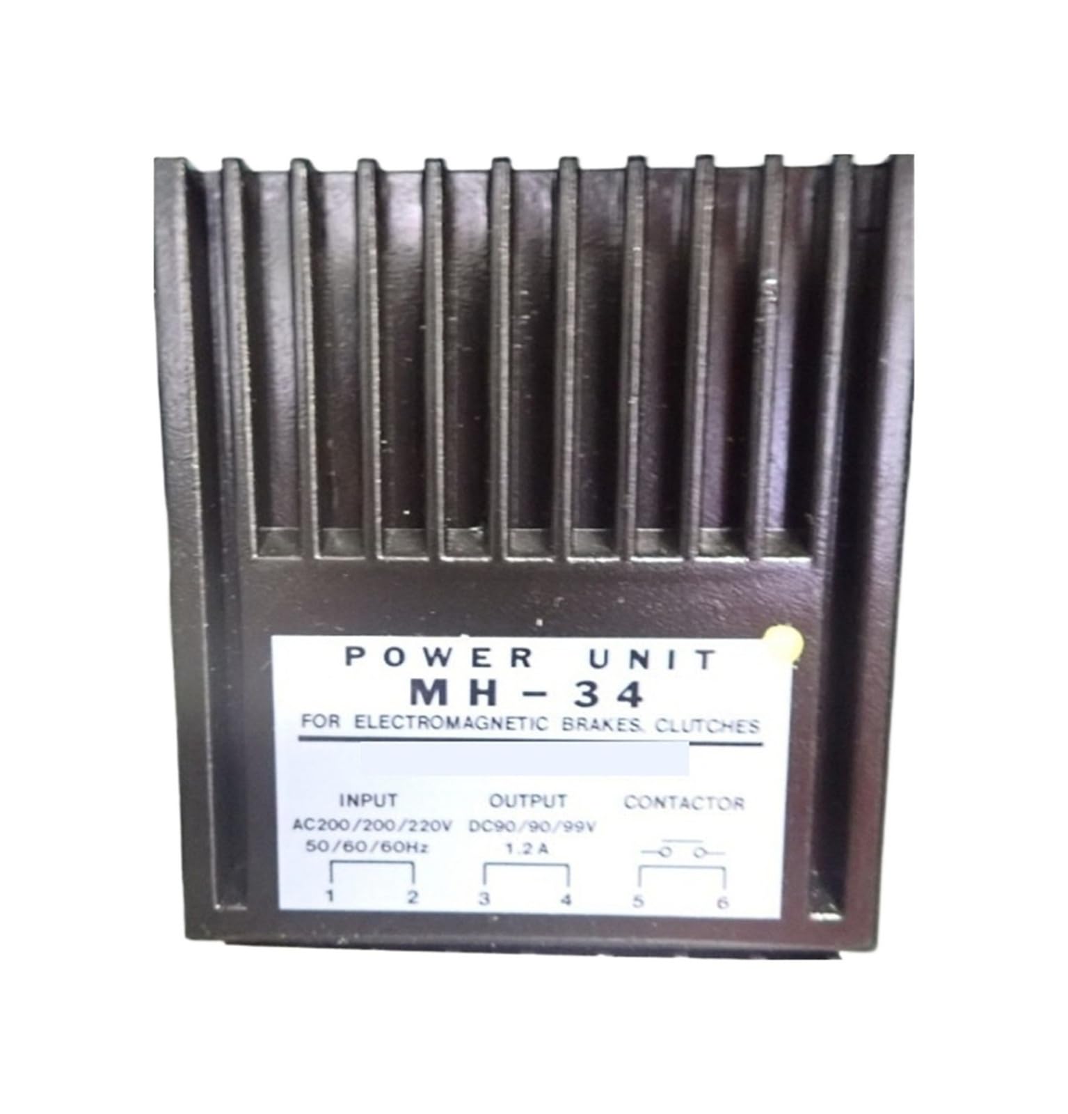 Motor Brake Rectifier MH-34 (AC 200/220V, DC 90-99V, 50/60Hz, 1.2A)
