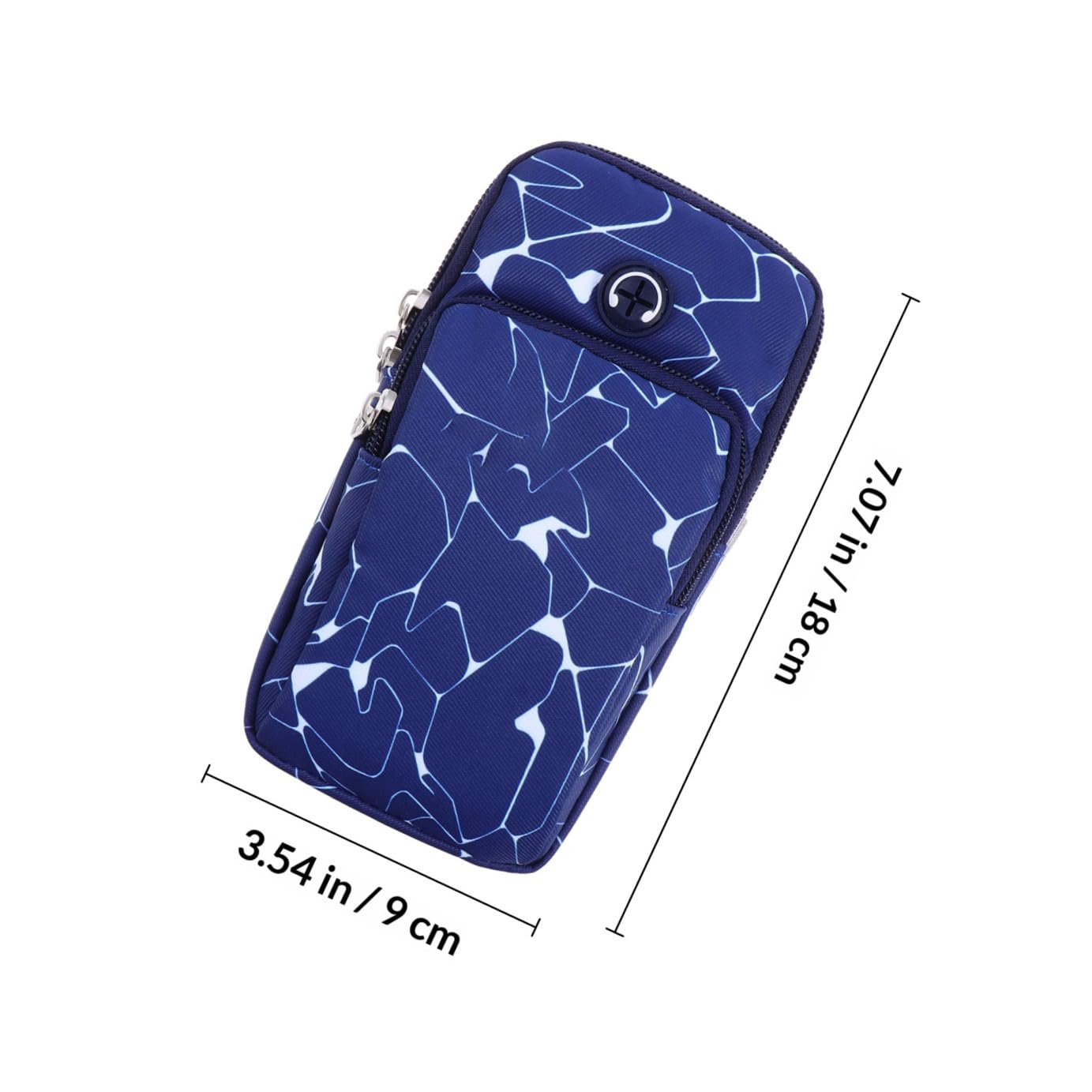 UPKOCH 3pezzi Marsupio Sportivo Per Smartphone Braccio Oxford Per Attività Outdoor Portacellulare e Resistente Per Ciclismo e Jogging