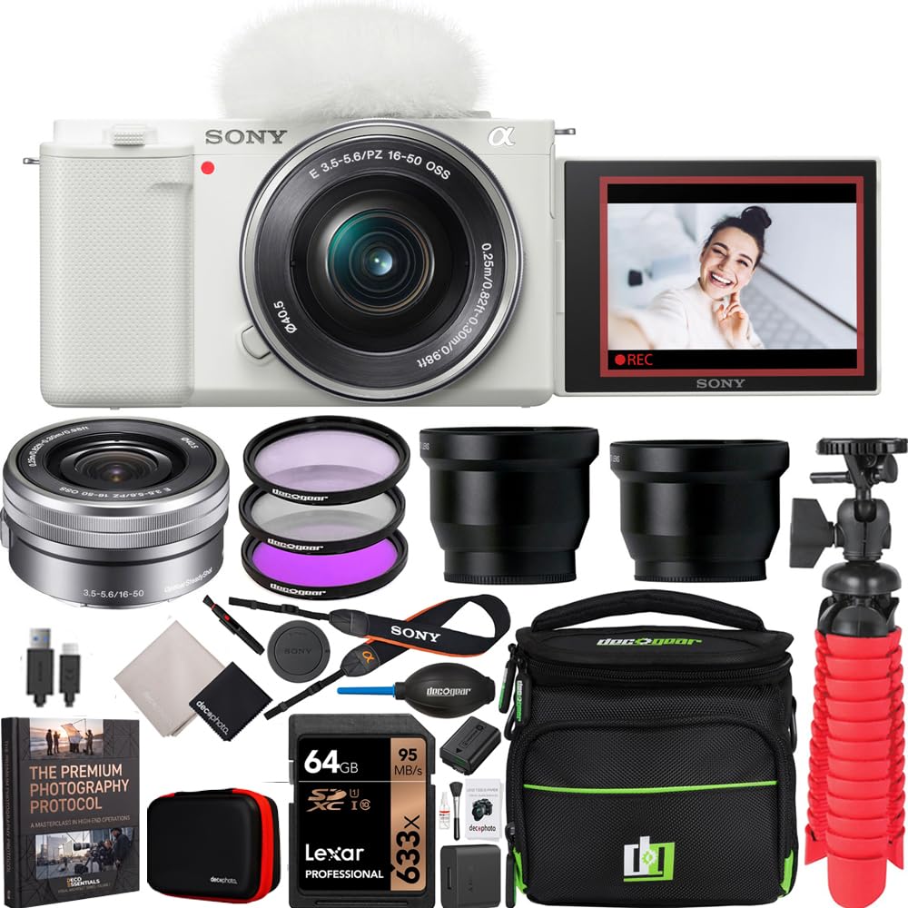 Amazon.com : Sony ZV-E10 Mirrorless Alpha APS-C Vlog Camera Body