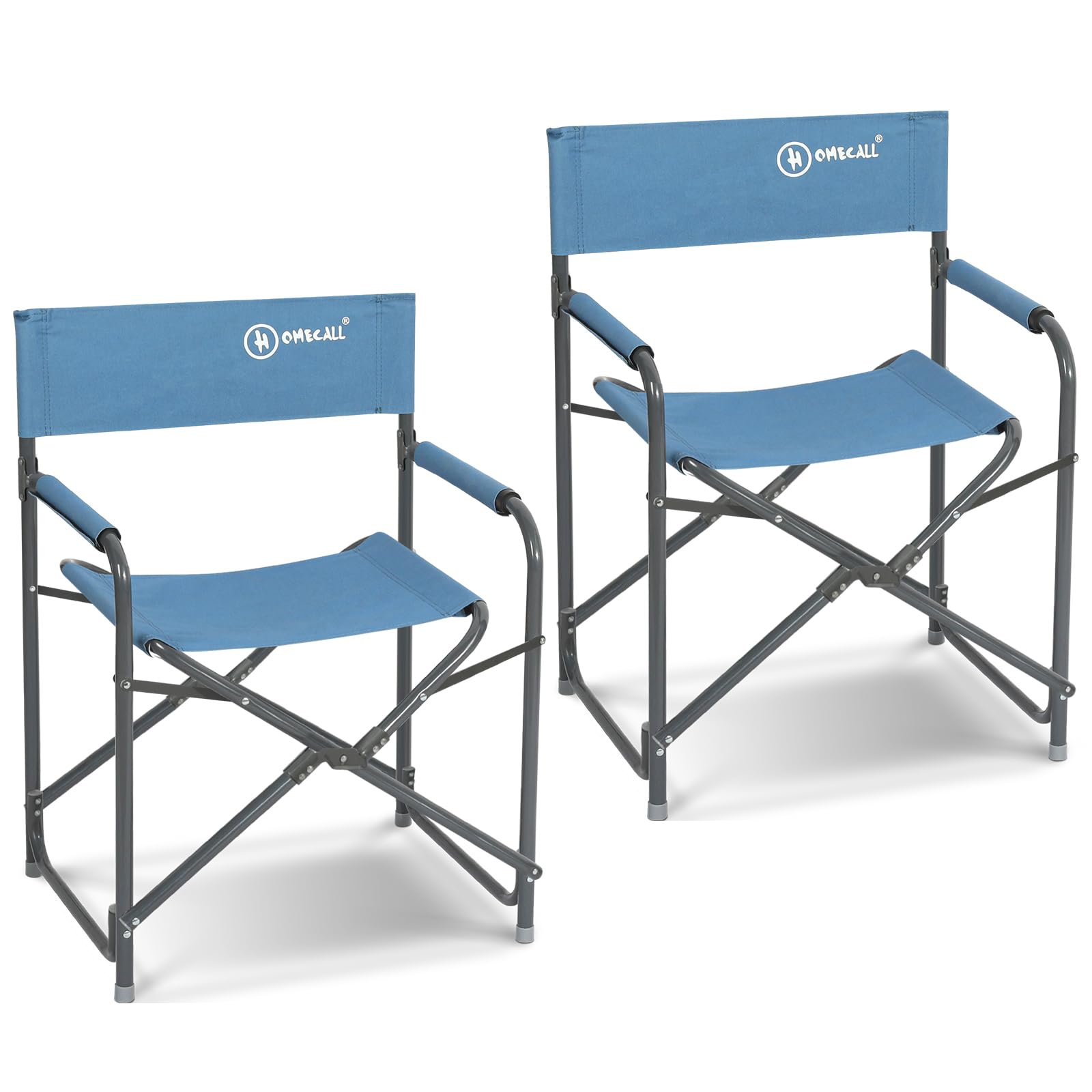 Homecall Campingstuhl Faltbar Ultralight Klappstuhl Regiestuhl Camping Stuhl Bis 120KG - Campingstuhl Kleines Packmaß Alu Gartenstuhl Klappbar Leicht Angelstuhl für Outdoor, Camping, Garten