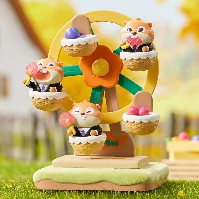 MINISO Disney Zootopia Autumn Manor Series Blind Box Figurines - Cute Animal Statues, Collectible Surprise Gifts, Decorations, and Birthday Presents (1 Random Item).